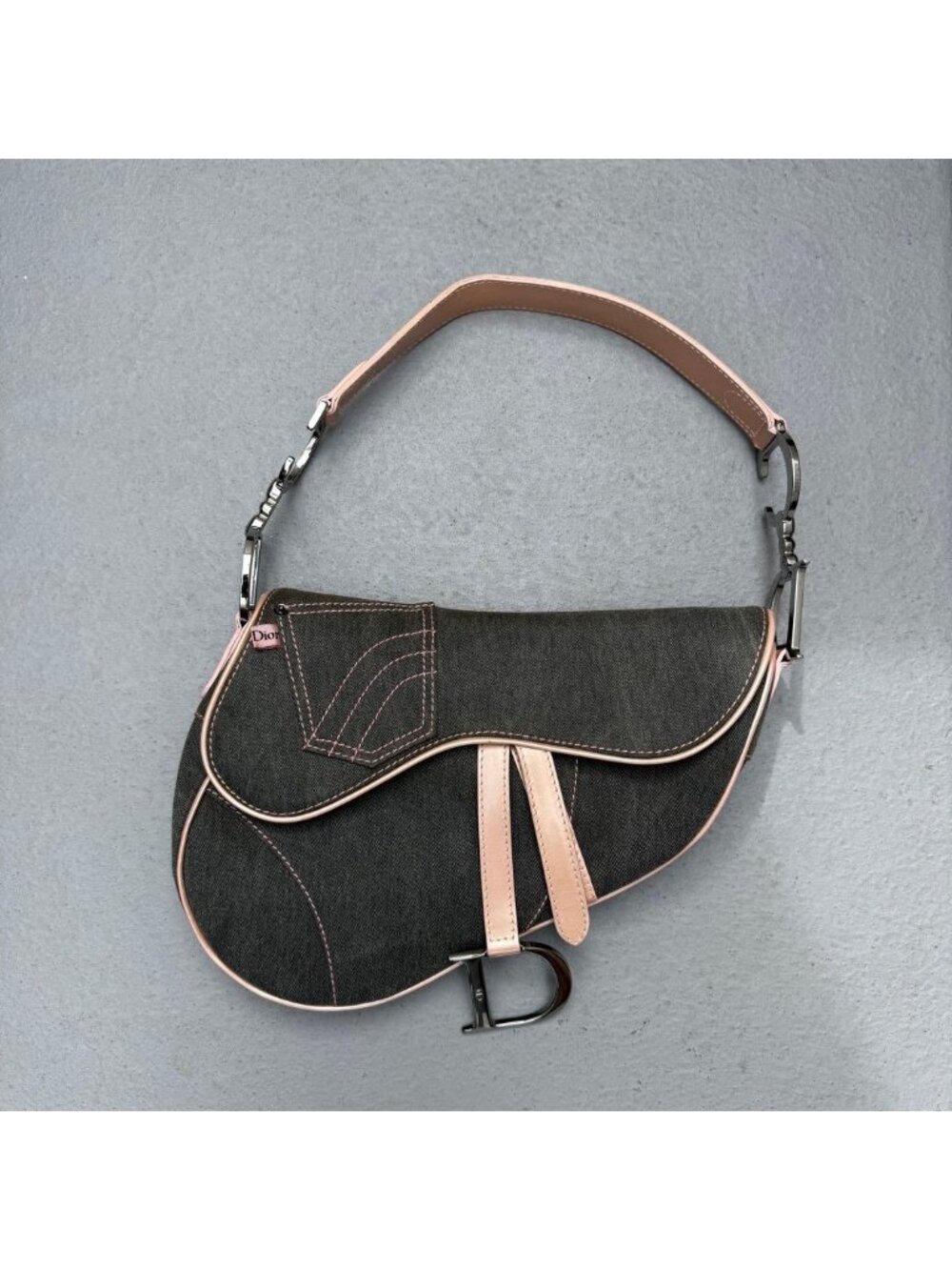 Dior Galliano Saddle Shoulder Bag